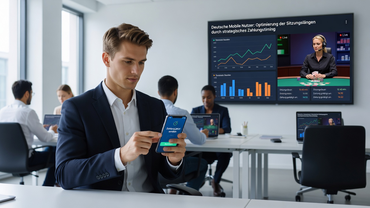 Strategische Zahlungstiming in mobilen Live-Dealer-Umgebungen