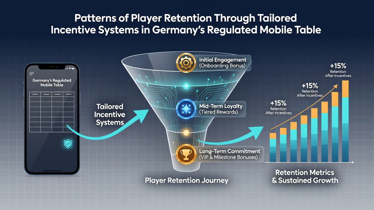 Darstellung von Datenanalysen und Incentive-Modellen für mobile Tischspiele