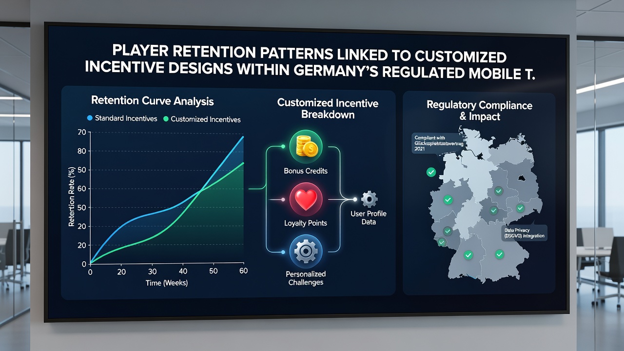 Darstellung von Analyse-Tools für angepasste Incentive-Designs und Retentionsmetriken in mobilen Tischumgebungen