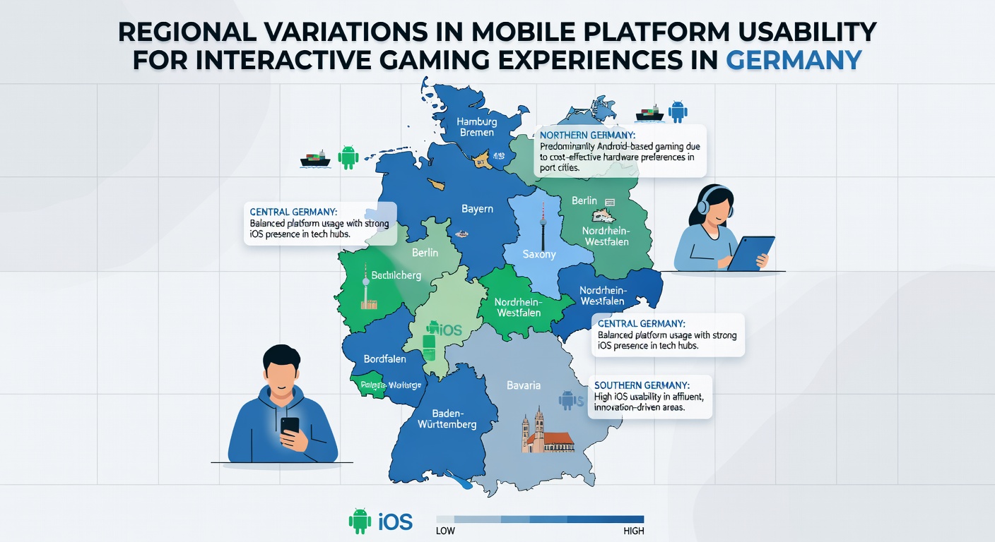 Vergleich der mobilen Gaming-Nutzung in urbanen und ländlichen Regionen Deutschlands